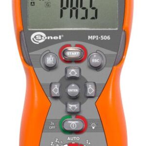 Medidor de instalações elétricas multifuncional MPI-506