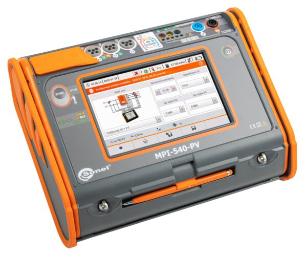 Medidor de instalações elétricas multifuncional MPI-540-PV