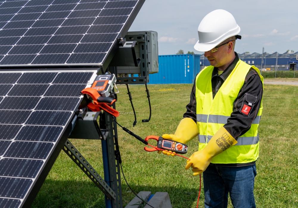 Sonel PVM-1530 Pro kit em campo